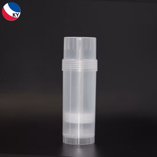 Contenitore per stick deodorante in plastica trasparente colorata da 60 g